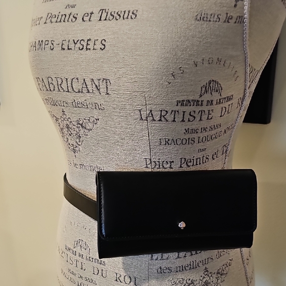 kate spade Handbags - NWT Kate Spade black bag belt L/XL